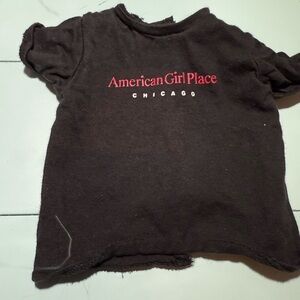 American girl Chicago black T-shirt